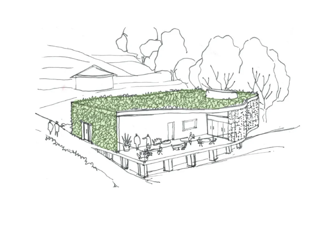 Bath City Farm Education Building sketch